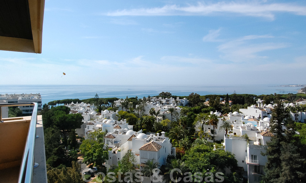 Unique luxury contemporary penthouse apartment for sale in Marbella on the Golden Mile near central Marbella 22398