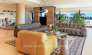 Unique luxury contemporary penthouse apartment for sale in Marbella on the Golden Mile near central Marbella 22416 