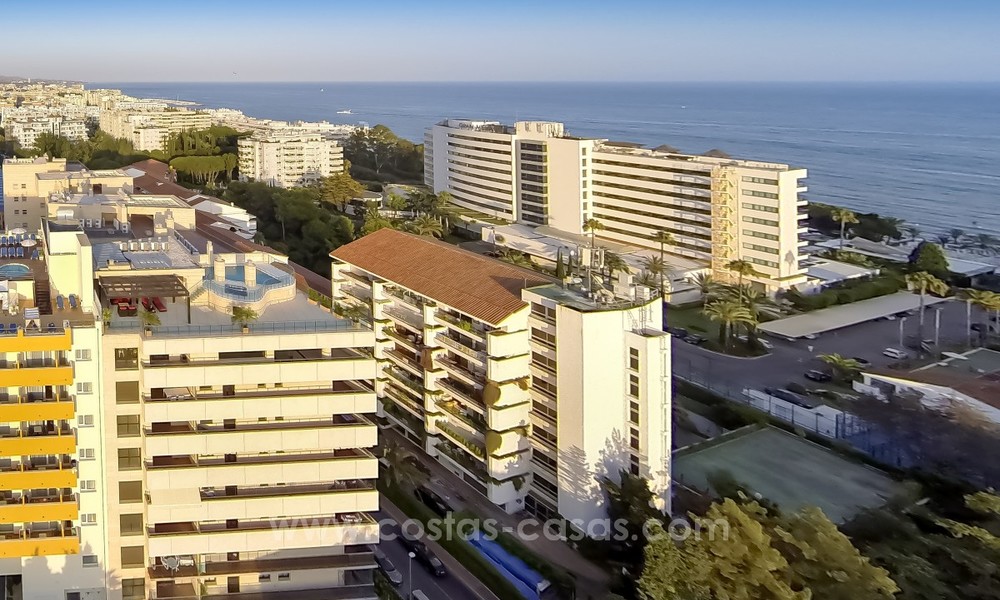 Unique luxury contemporary penthouse apartment for sale in Marbella on the Golden Mile near central Marbella 22430