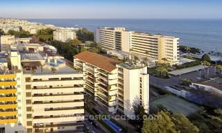 Unique luxury contemporary penthouse apartment for sale in Marbella on the Golden Mile near central Marbella 22430 