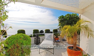 Luxury penthouse apartment for sale, beachfront complex, New Golden Mile, Marbella - Estepona 13139 