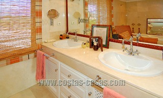 Luxury penthouse apartment for sale, beachfront complex, New Golden Mile, Marbella - Estepona 13148 
