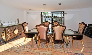 Modern contemporary style First line beach luxury villa for sale in Marbella 5431 