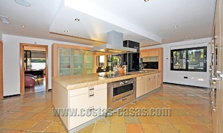 Modern contemporary style First line beach luxury villa for sale in Marbella 5433 