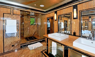 Modern contemporary style First line beach luxury villa for sale in Marbella 5438 