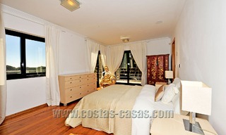Modern contemporary style First line beach luxury villa for sale in Marbella 5442 