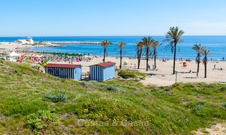 Modern contemporary style First line beach luxury villa for sale in Marbella 5449 