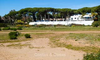 Modern contemporary style First line beach luxury villa for sale in Marbella 5453 