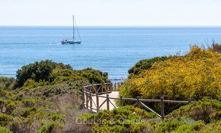 Modern contemporary style First line beach luxury villa for sale in Marbella 5455 