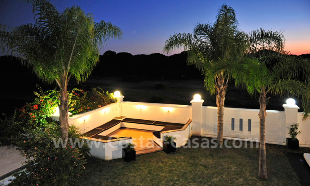 Modern contemporary style First line beach luxury villa for sale in Marbella 5458